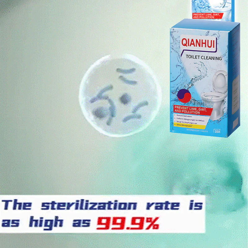 โจToilet Cleaning Tablet-Toilet Deodorizer Bathroom Cleaner Tablet ๐