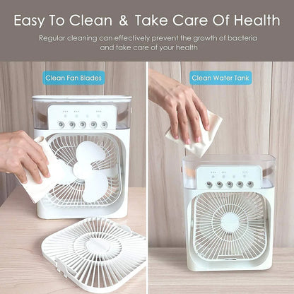 Portable Mini Air Cooler & Humidifier