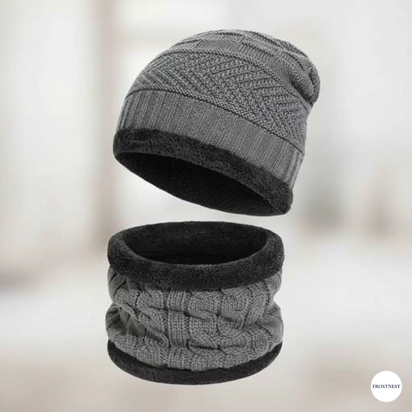 Men Woolen Cap with Face Cover