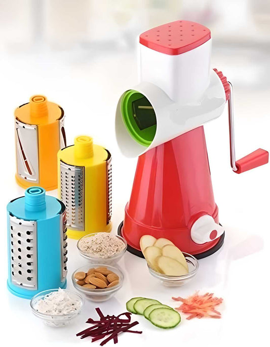 4-in-1 Magic Rotary Grater & Slicer