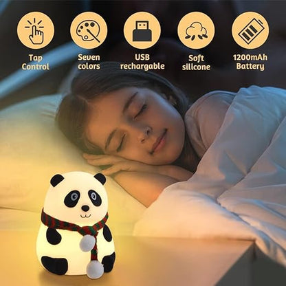 Cute Silicone Panda Lamp