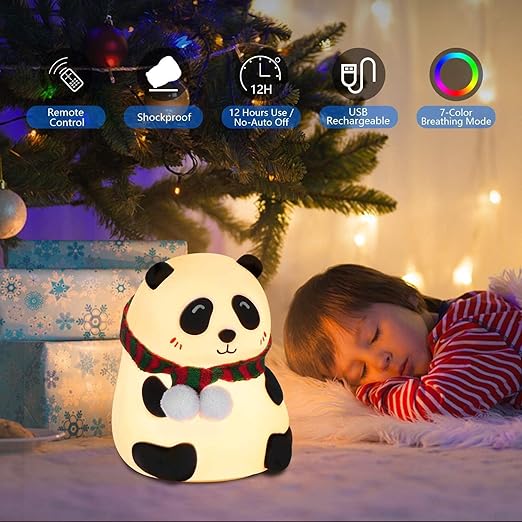 Cute Silicone Panda Lamp