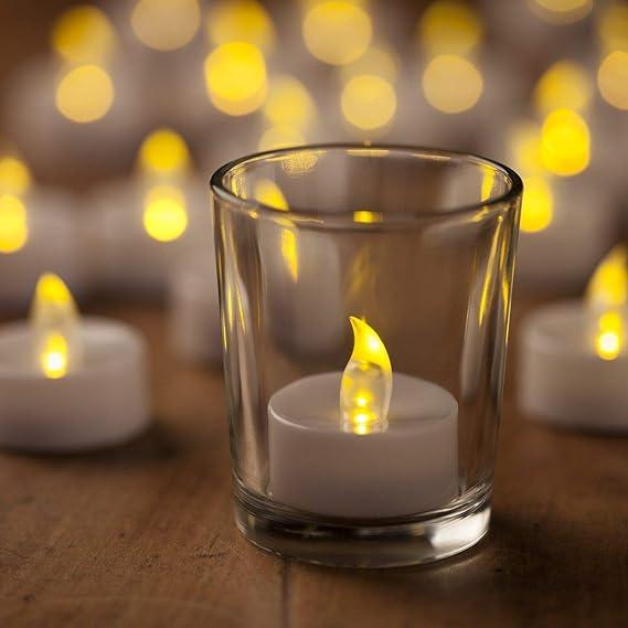 AquaGlow Floating LED Candles | Pack of 12