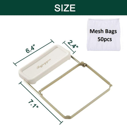 Mess-Free Sink Strainer + 50 Mesh Bags
