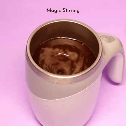 Magic Stir™  Portable self-stirring cup