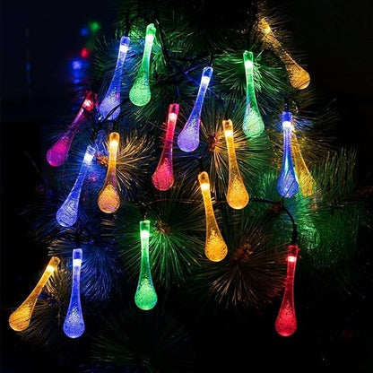Raindrop Glow String Lights