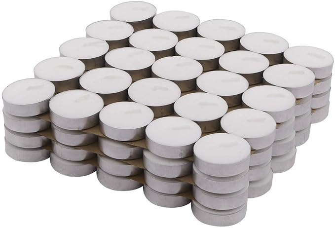 Wax Tealight Candles Pack of 50