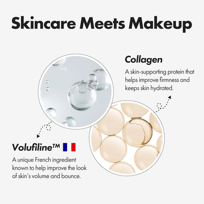 ✨ Korean 2-in-1 Color-Changing Foundation Stick + Travel Brush